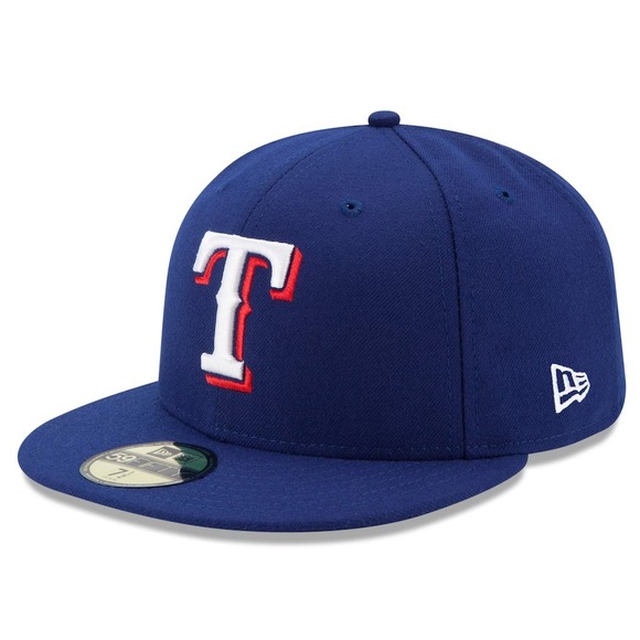 New Era Other - New Era Texas Rangers New Era Rangers 59Fifty Authentic Cap - Adult Royal 7 3/8